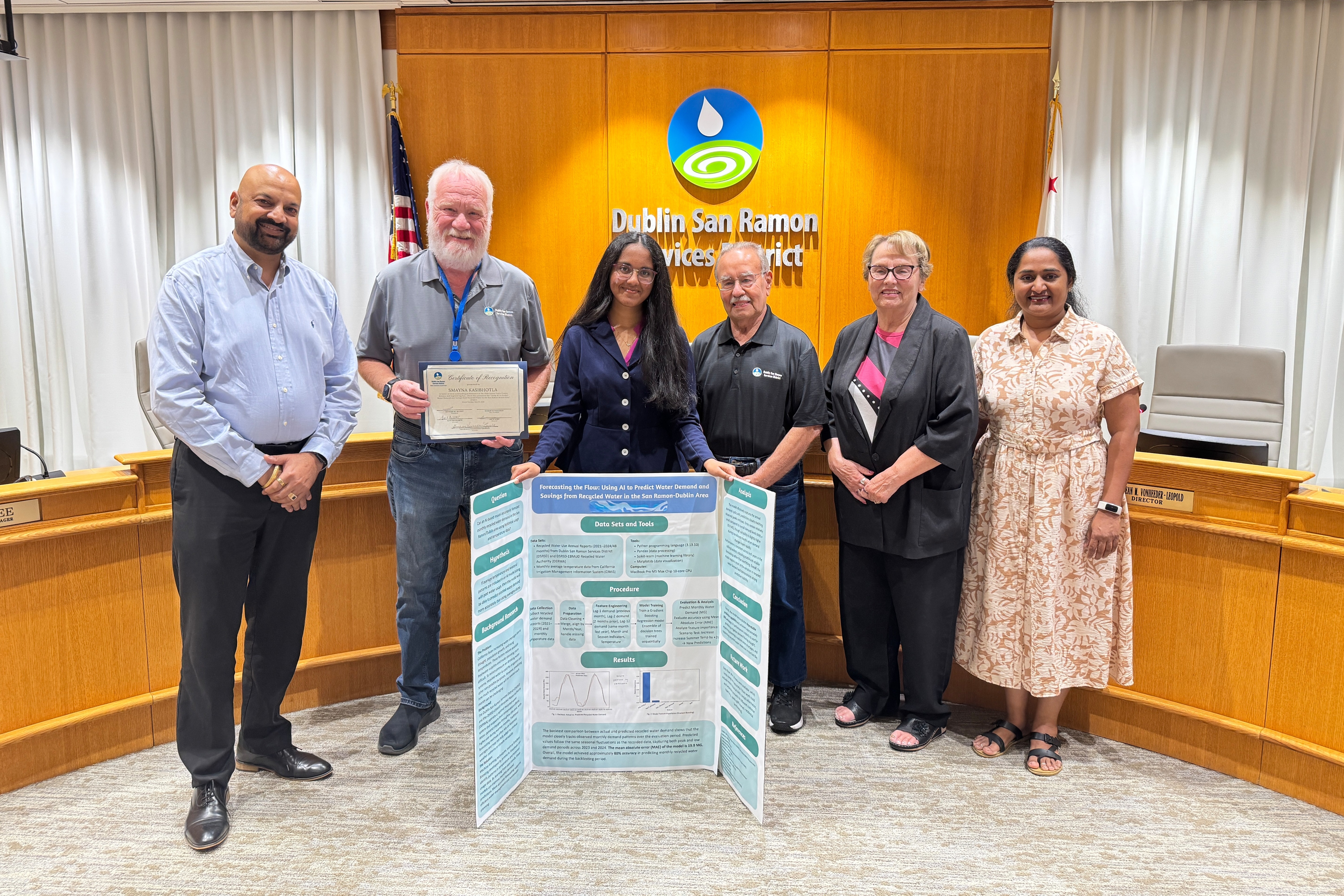 2026 CCCSEF Winner with Board, 